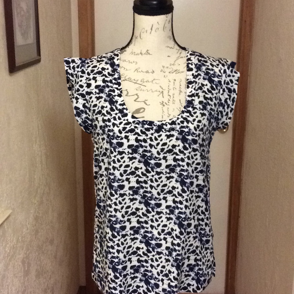 Multicolored Top Polyester